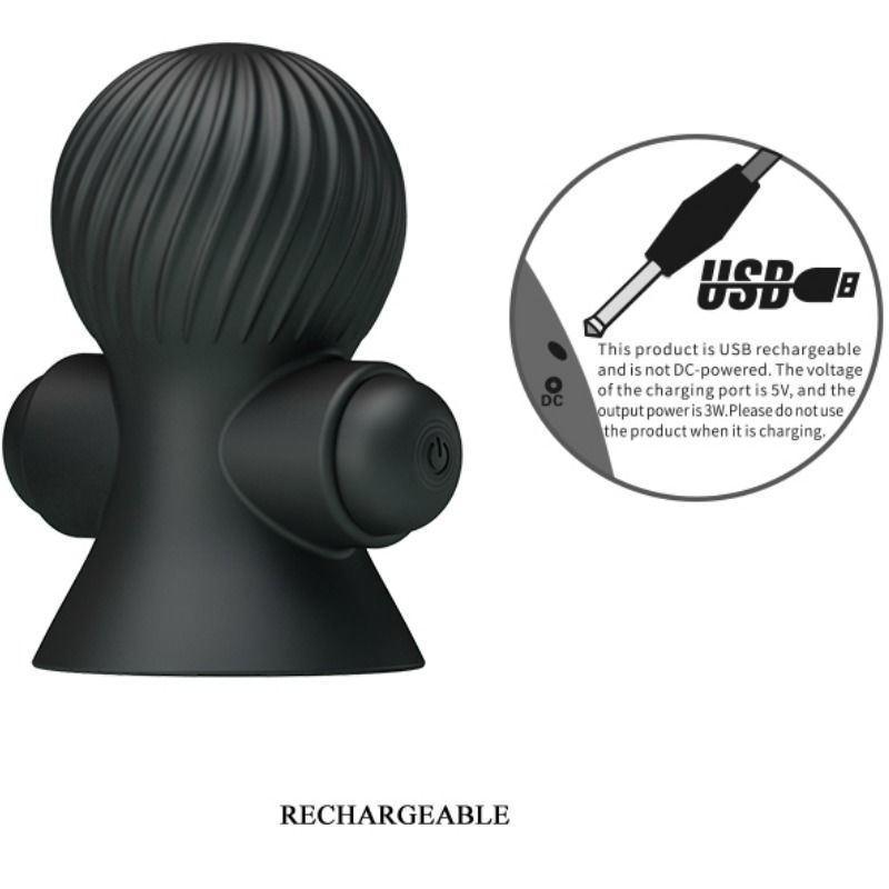 PRETTY LOVE - ESTIMULADORES DE PEZONES 12 MODOS DE VIBRACIÓN