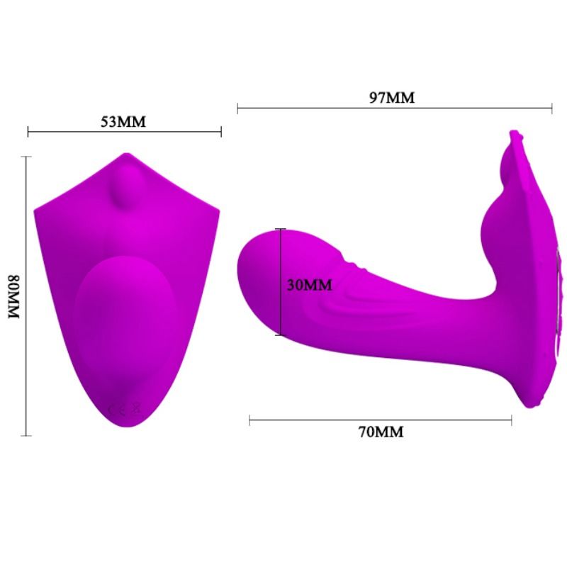 PRETTY LOVE - ESTIMULADOR DE CONTROL REMOTO WILLIE