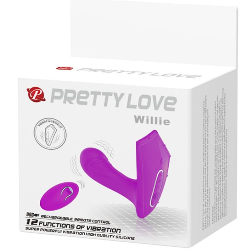 PRETTY LOVE - ESTIMULADOR DE CONTROL REMOTO WILLIE