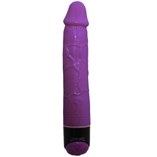 BAILE - VIBRADOR REALISTA COLORIDO SEXO LILA 23 CM