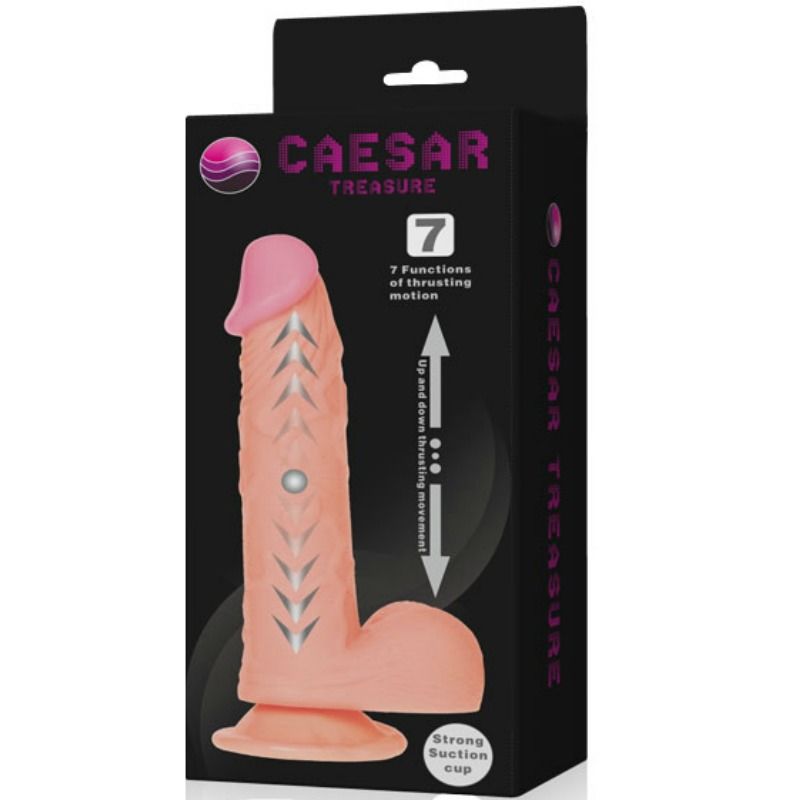 BAILE - DILDO REALISTA CAESAR TREASURE FUNCIÓN ARRIBA Y ABAJO