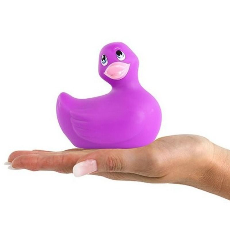 BIG TEASE TOYS - I RUB MY DUCKIE PATO VIBRADOR CLÁSICO MORADO