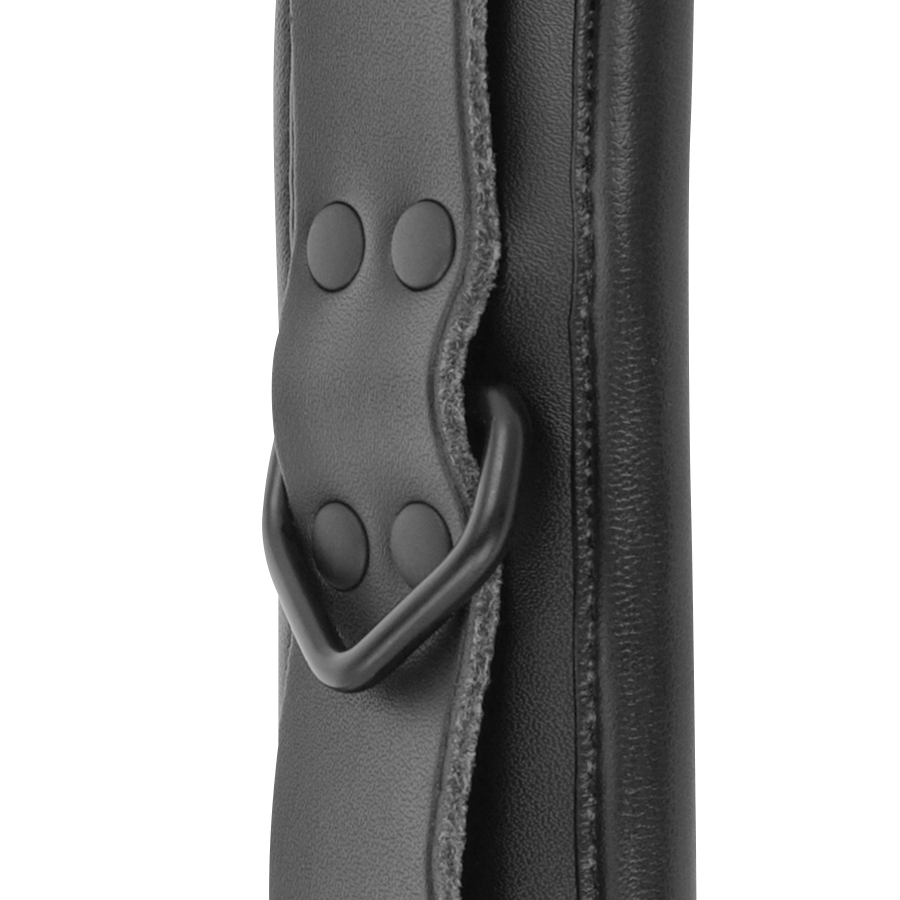 DARKNESS - ESPOSAS DE TOBILLO AJUSTABLES DE CUERO NEGRO