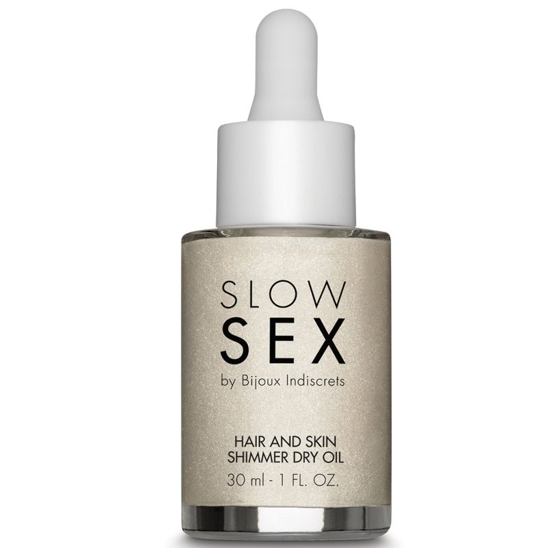 BIJOUX - SLOW SEX ACEITE SECO ILUMINADOR MULTIFUNCIÓN 30 ML