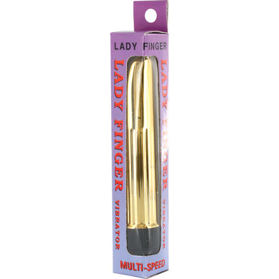 SIETE CREACIONES - MINIVIBRADOR LADYFINGER DORADO