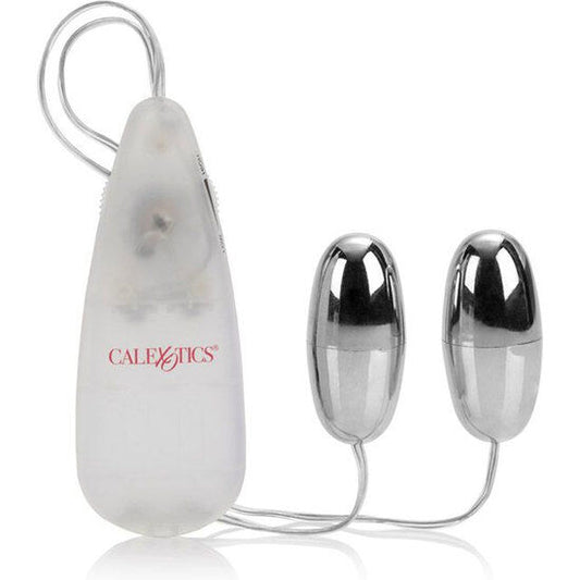 CALEXOTICS - BALAS VIBRATORIAS DUO PLATEADO