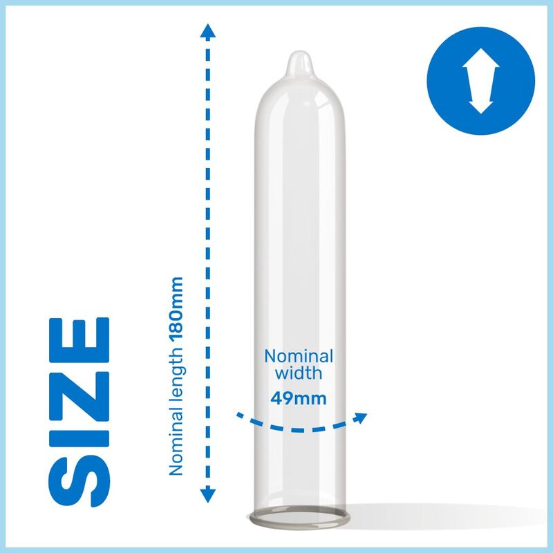 PASANTE - CONDONES MS DE BORDE FINO 12 UNIDADES