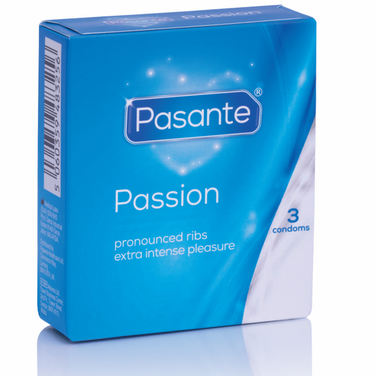 PASANTE - CONDONES CON PUNTOS MS PLACER 3 UNIDADES