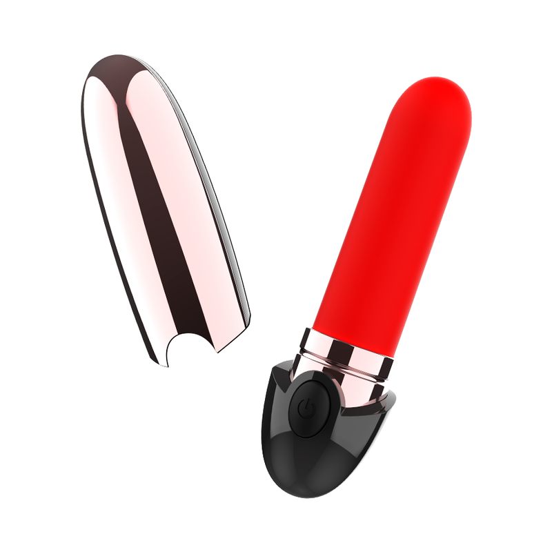 COQUETTE CHIC DESIRE - VIBRADOR LABIAL RECARGABLE NEGRO/DORADO