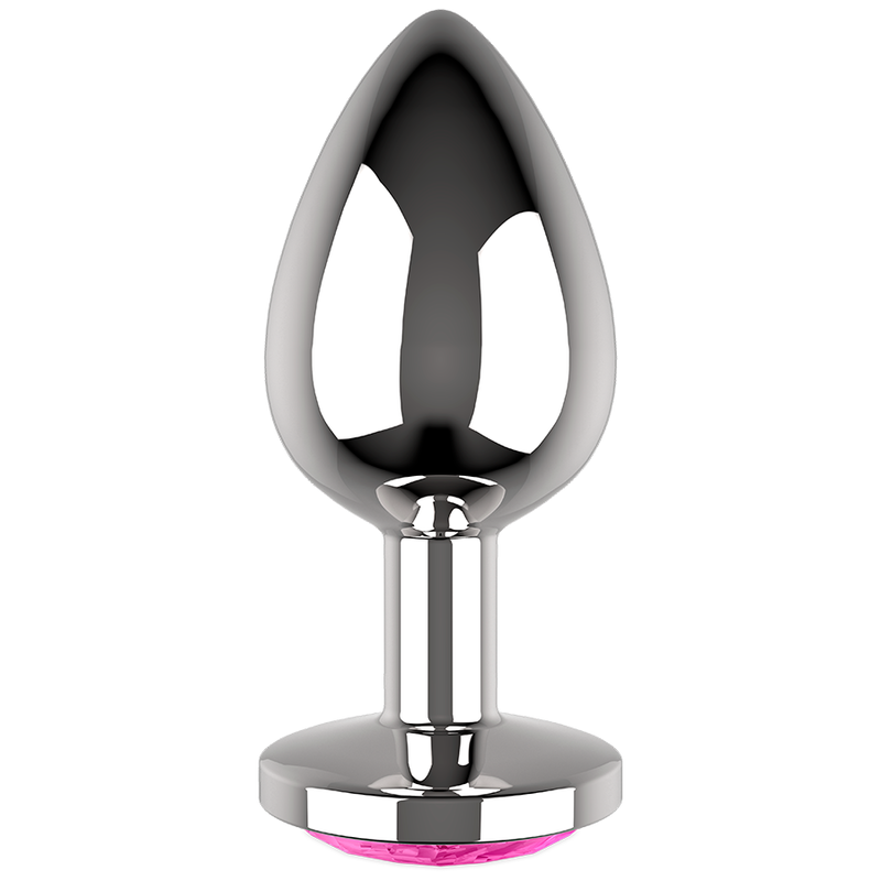 COQUETTE CHIC DESIRE - PLUG ANAL METAL COLOR ROSA TALLA L 4 X 9 CM