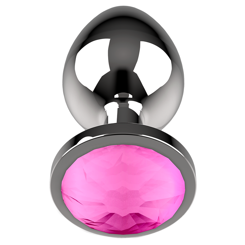 COQUETTE CHIC DESIRE - PLUG ANAL METAL COLOR ROSA TALLA L 4 X 9 CM