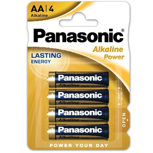 PANASONIC - PILA DE BRONCE AA LR6 4U