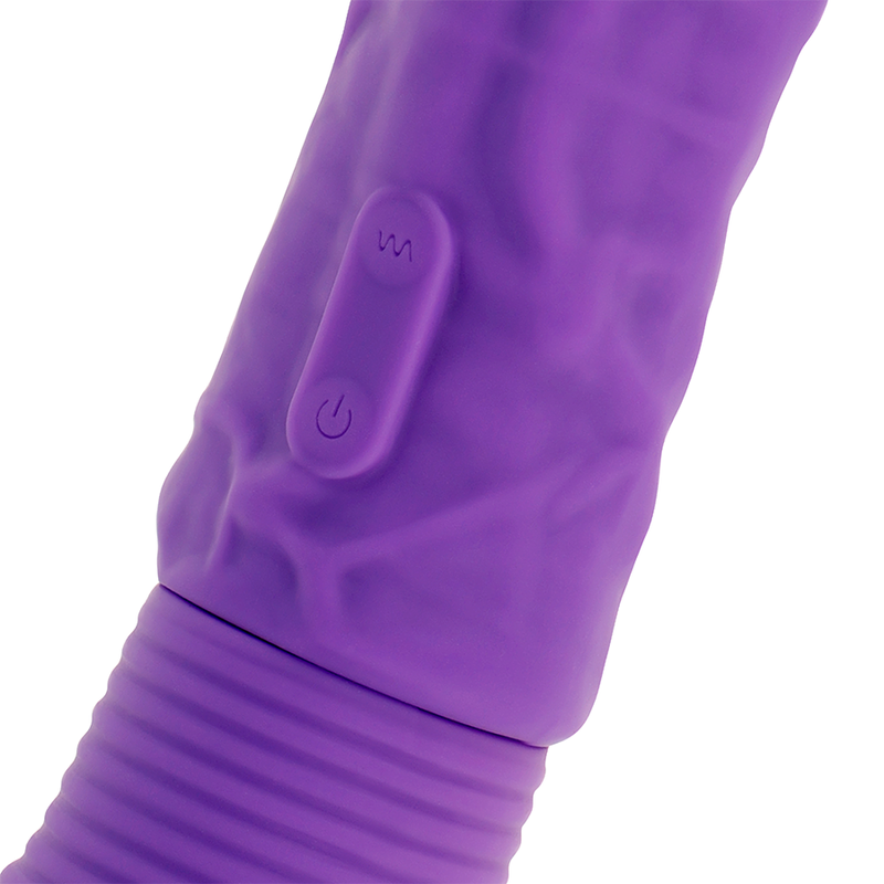 OHMAMA - DILDO DE SILICONA REALISTA 8 VELOCIDADES