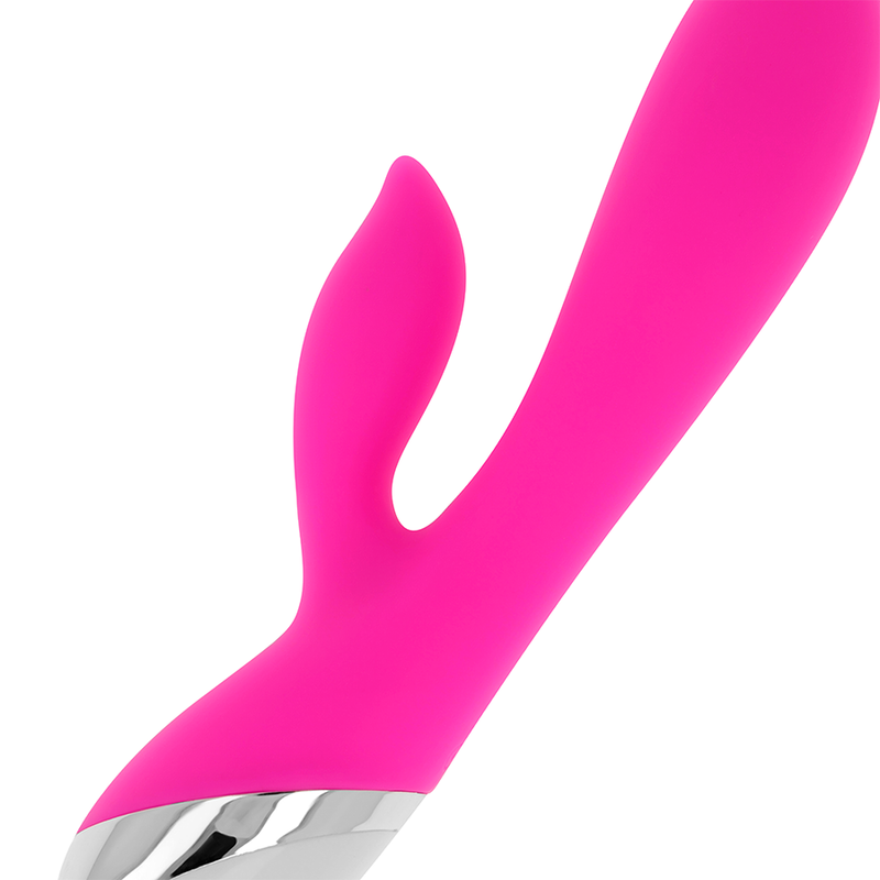 OHMAMA - VIBRADOR CON CONEJO 10 MODOS DE VIBRACIÓN 19 CM